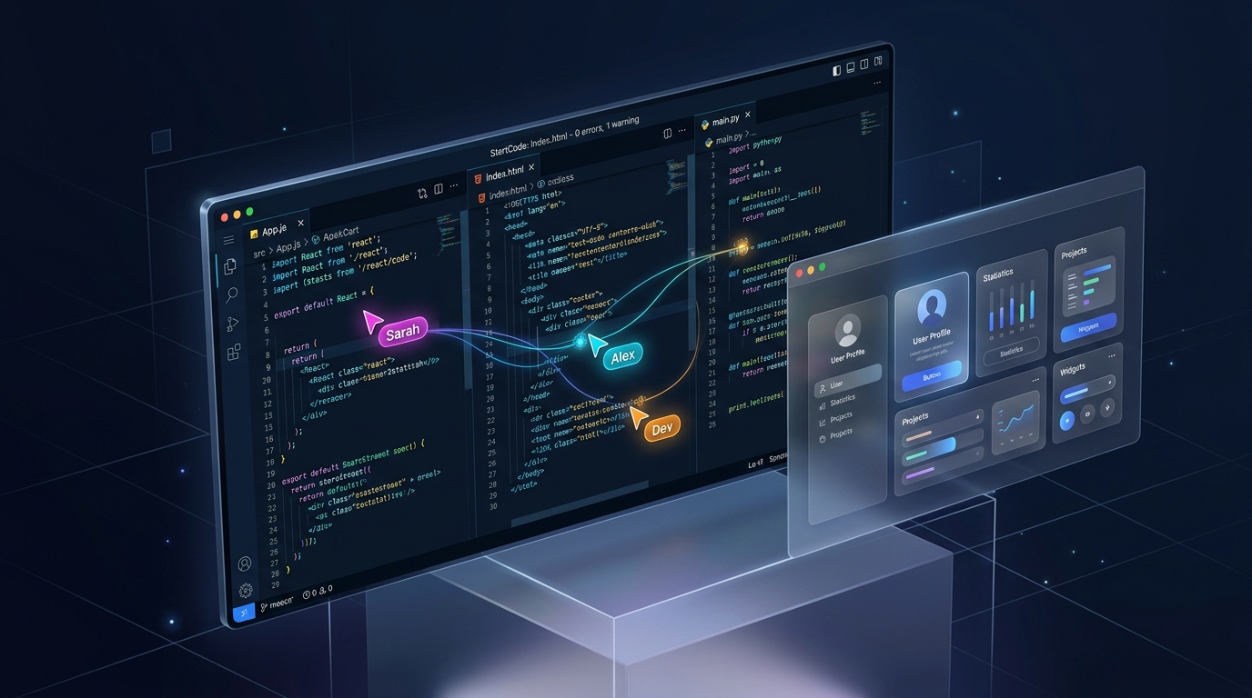 StartCode Platform Realtime Editor & Live Web Preview